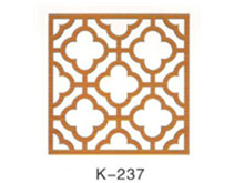 实木花窗K237